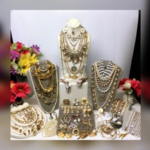 Vintage to now estate jewelry lot Some signed